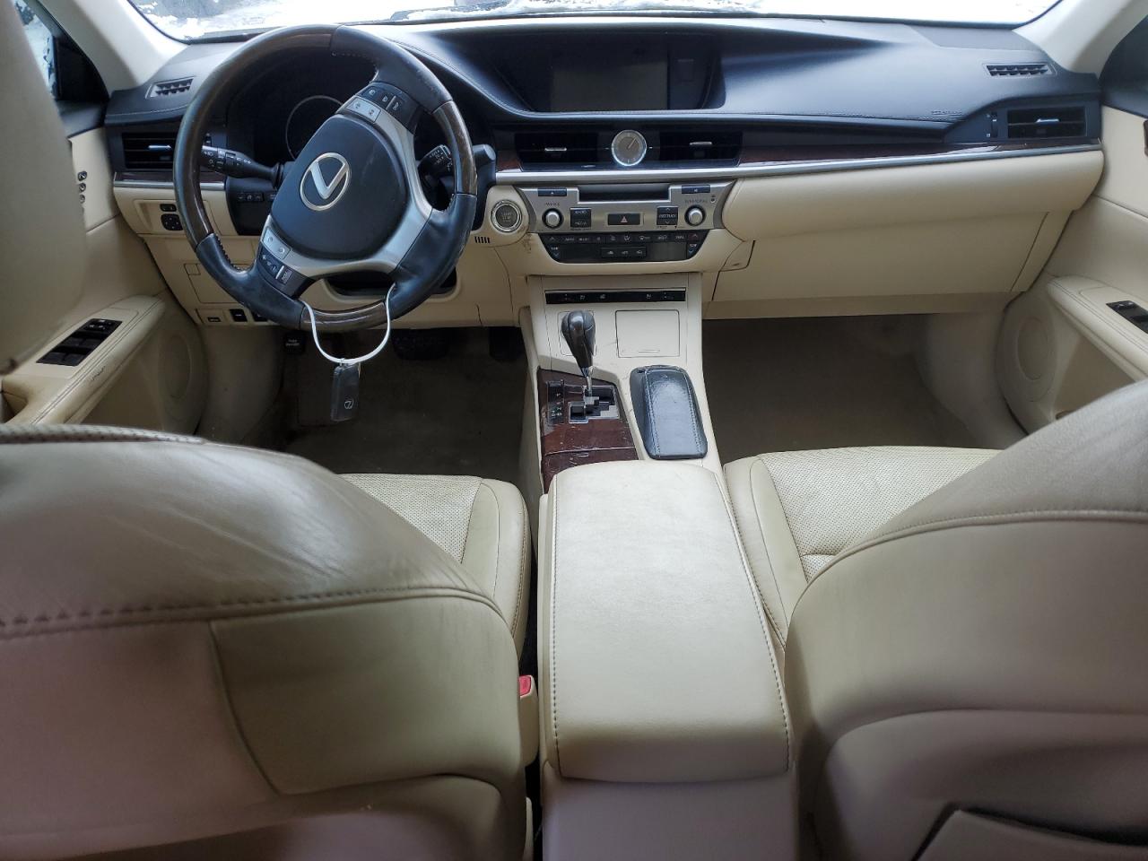 2013 Lexus ES VIN JTHBK1GG9D2009400 Copart auction photo, undercarriage / front end damage thumbnail 8