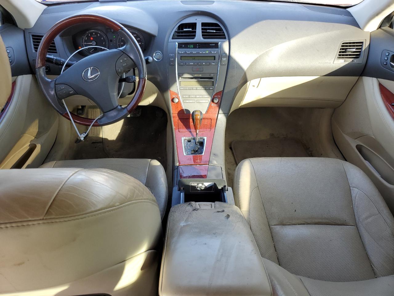 2009 Lexus ES VIN JTHBJ46G192284966 Copart auction photo, front end / rear end damage thumbnail 8