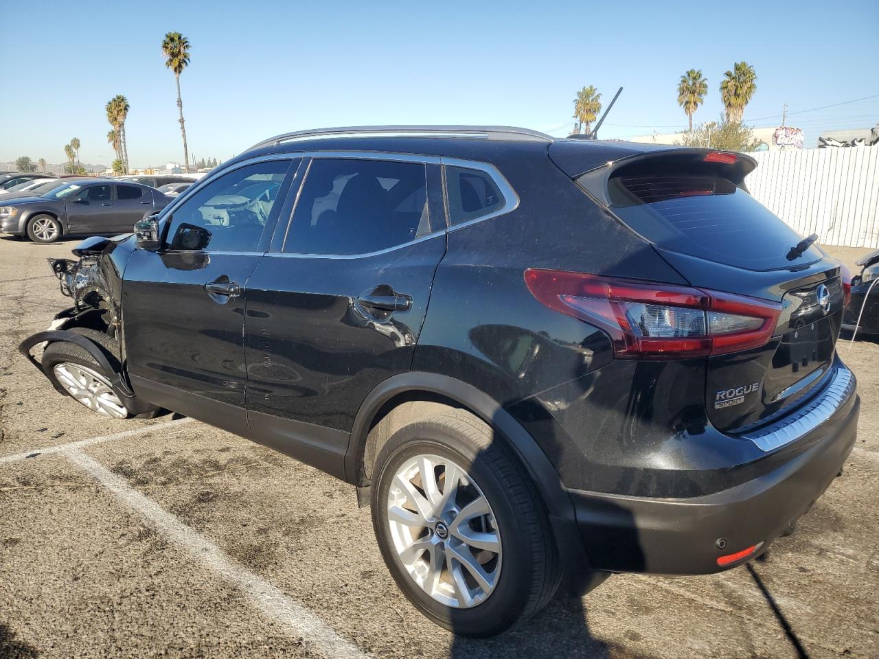 2021 Nissan Rogue VIN JN1BJ1BV8MW300783 Copart auction photo, front end / undercarriage damage thumbnail 2
