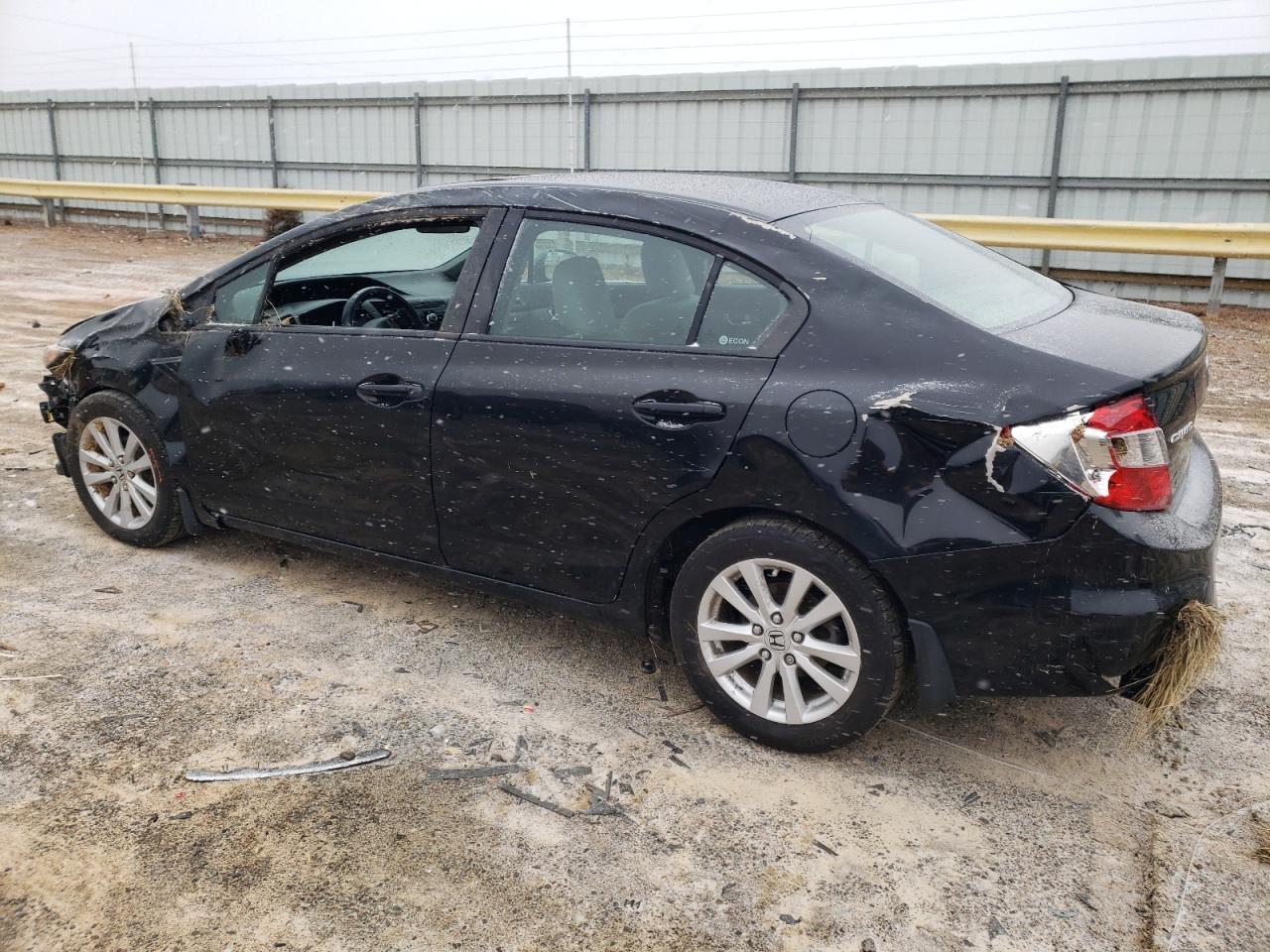 2012 Honda Civic VIN 19XFB2F82CE087683 Copart auction photo, all over damage thumbnail 2
