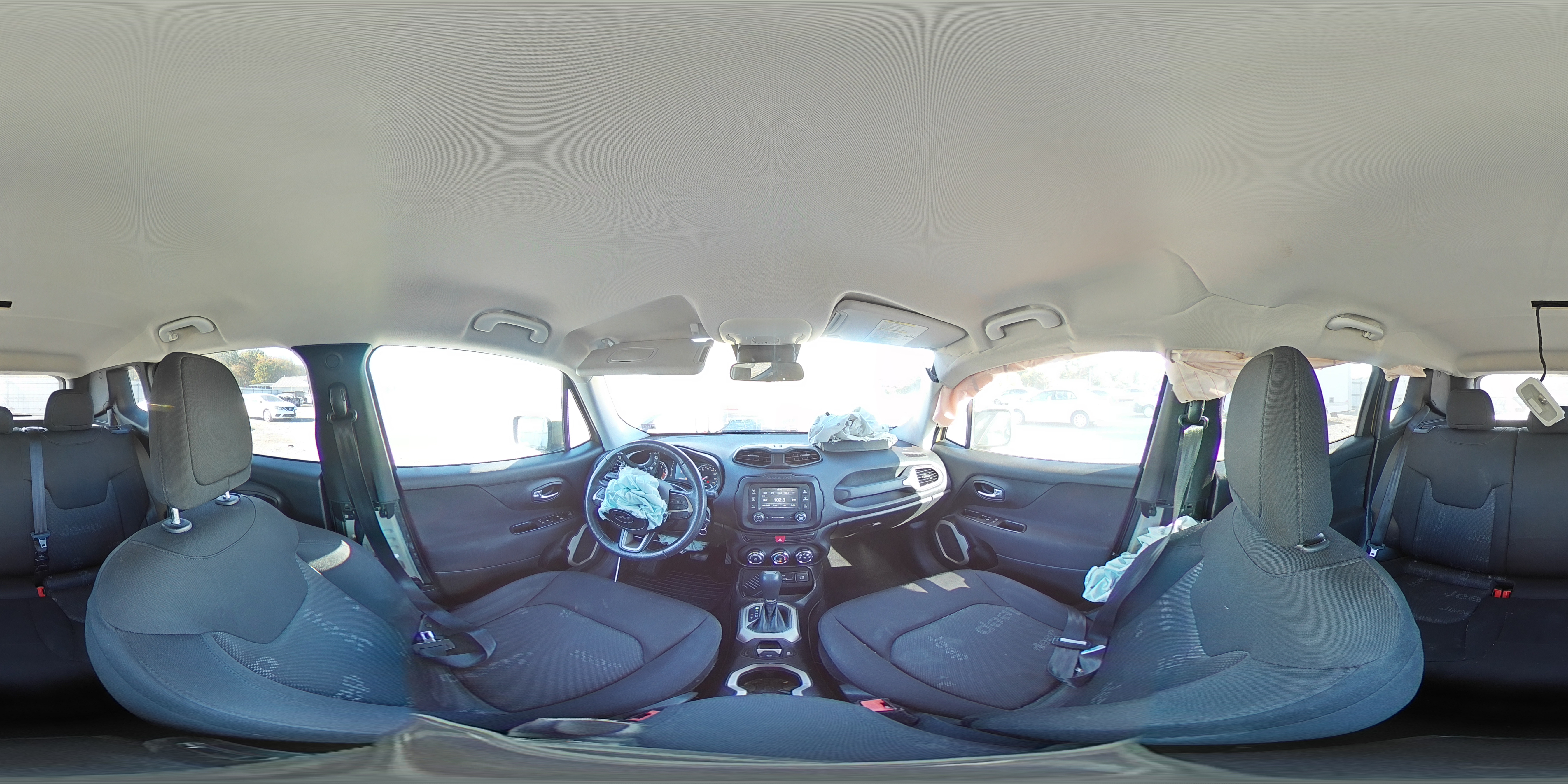 2015 Jeep Renegade VIN ZACCJABT0FPB45176 Copart auction photo, front end / mechanical damage thumbnail 13