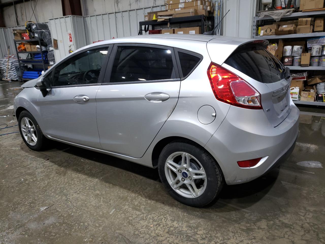 2018 Ford Fiesta VIN 3FADP4EJ3JM147665 Copart auction photo, front end / hail damage thumbnail 2