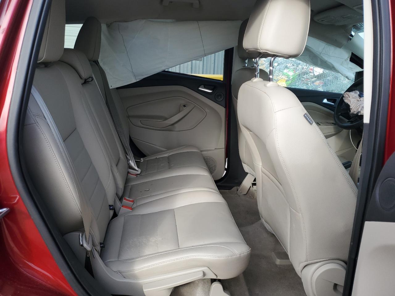 2016 Ford Escape VIN 1FMCU0G93GUB73192 Copart auction photo, side / front end damage thumbnail 11