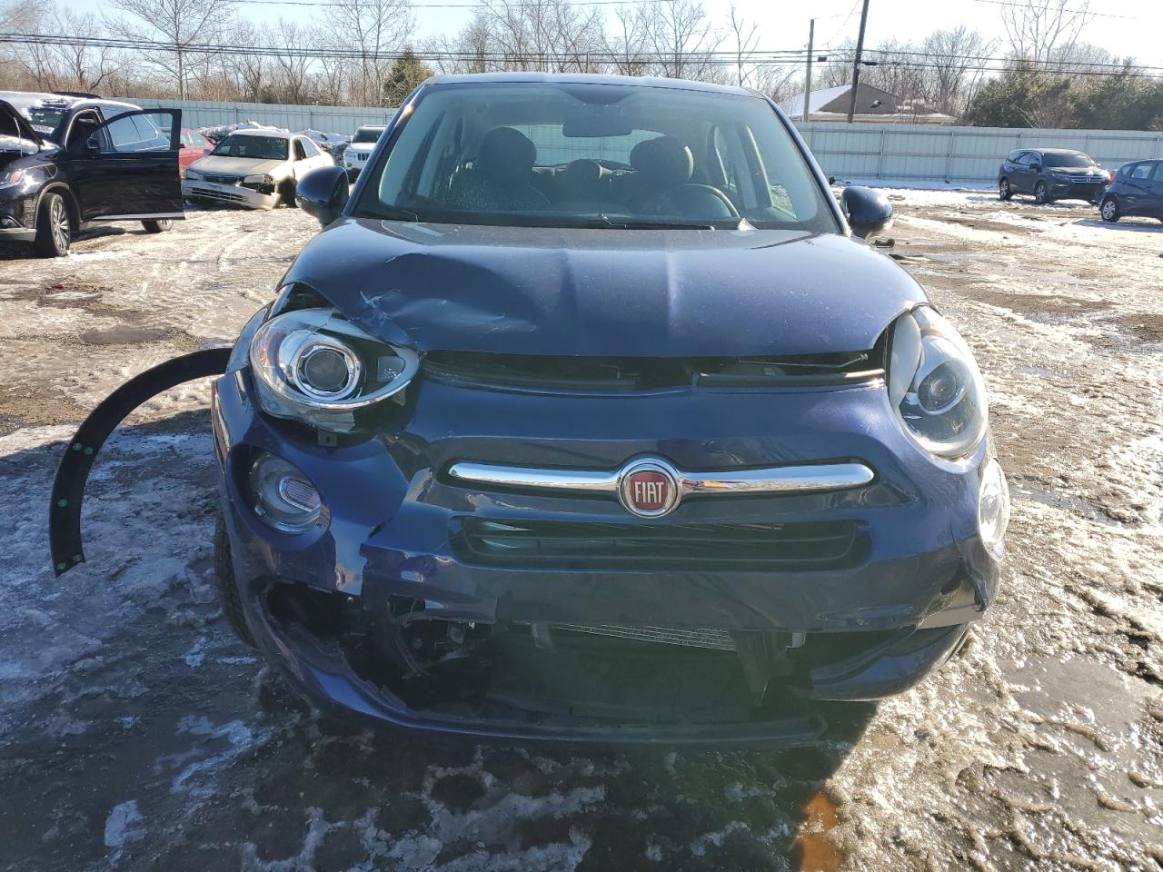 2017 Fiat 500 VIN ZFBCFYAB3HP601550 Copart auction photo, front end damage thumbnail 5
