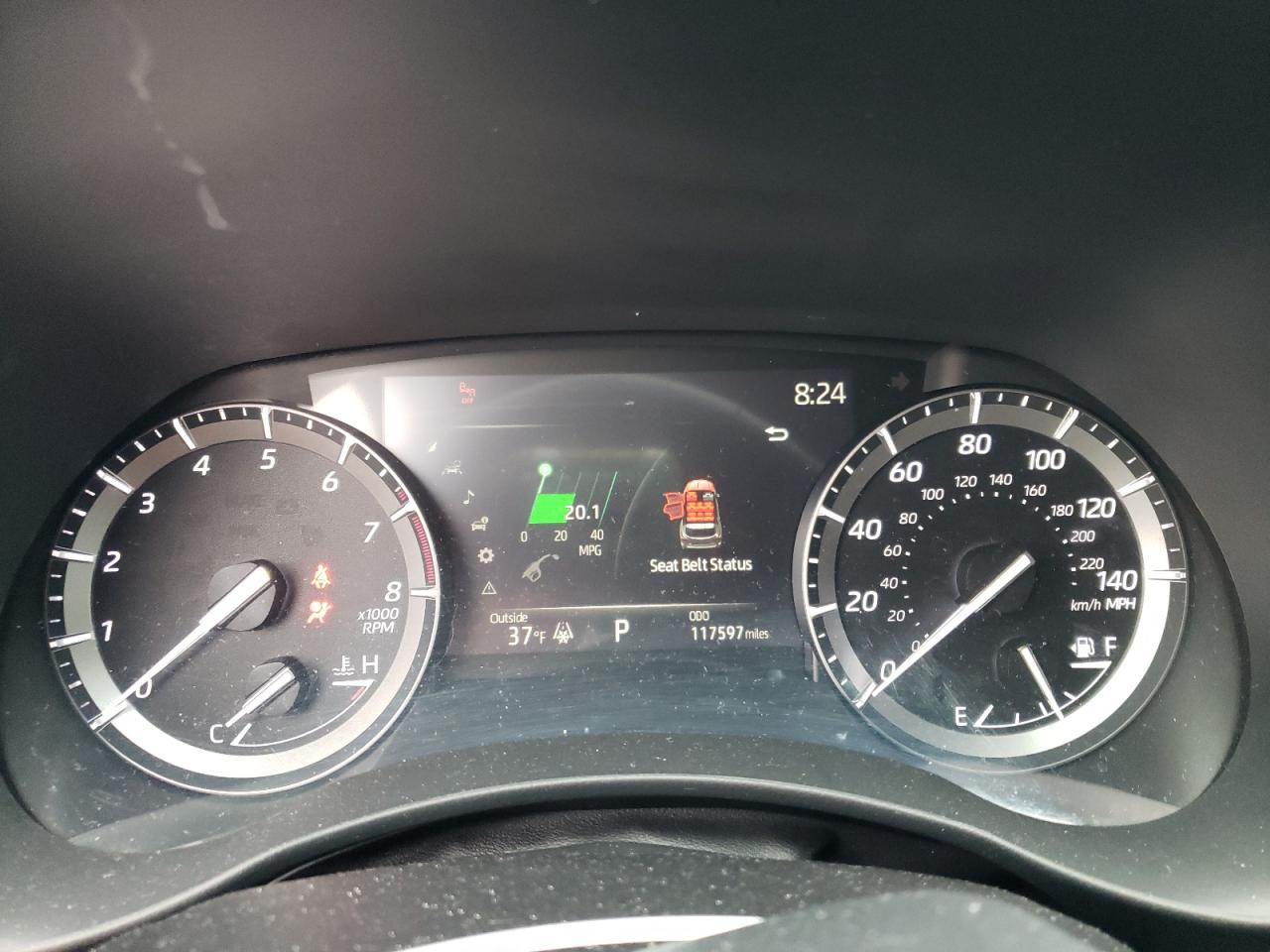 2020 Toyota Highlander VIN 5TDHZRBH1LS036538 Copart auction photo, side / front end damage thumbnail 9