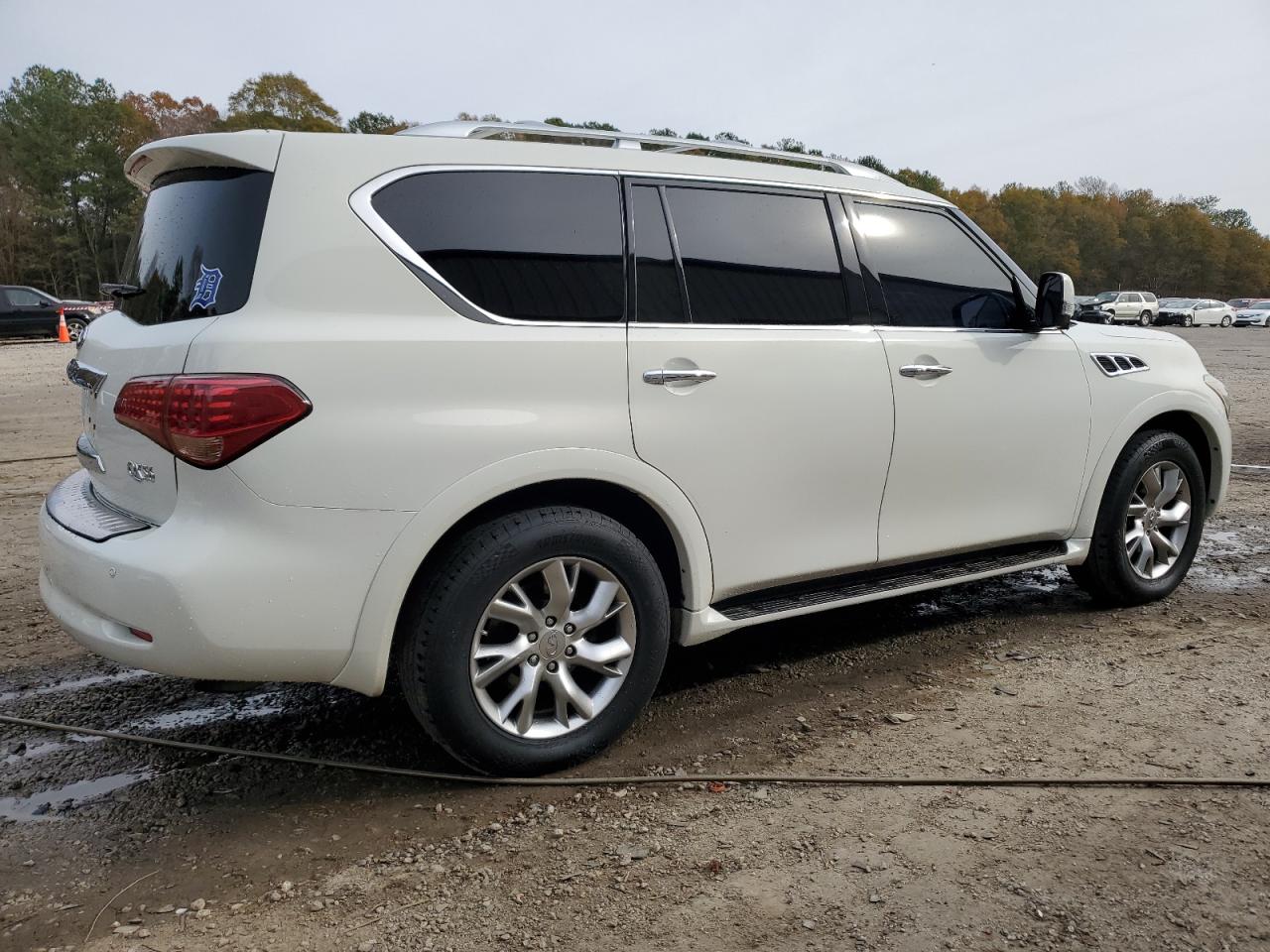 2012 Infiniti QX56 VIN JN8AZ2NE9C9020956 Copart auction photo, front end damage thumbnail 3