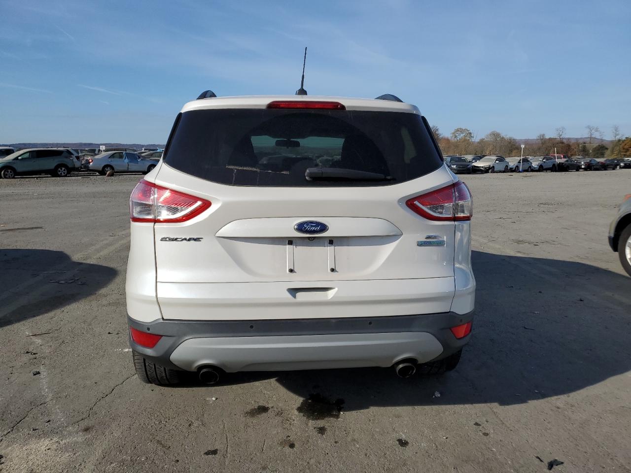 2014 Ford Escape VIN 1FMCU0GX1EUB20678 Copart auction photo, front end damage thumbnail 6