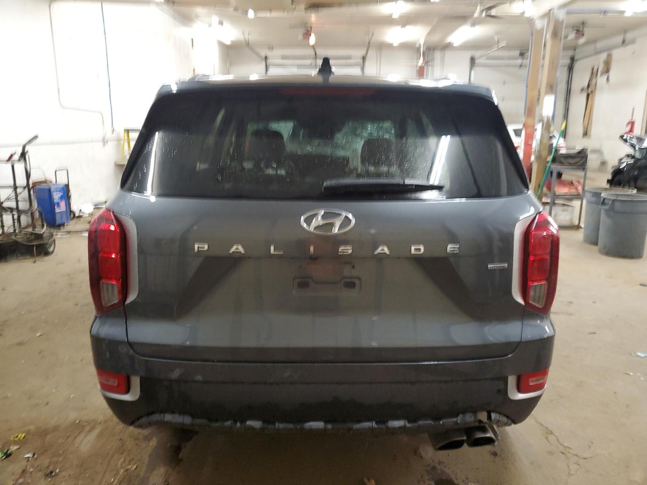 2021 Hyundai Palisade VIN KM8R4DHE0MU328077 Copart auction photo, all over damage thumbnail 6