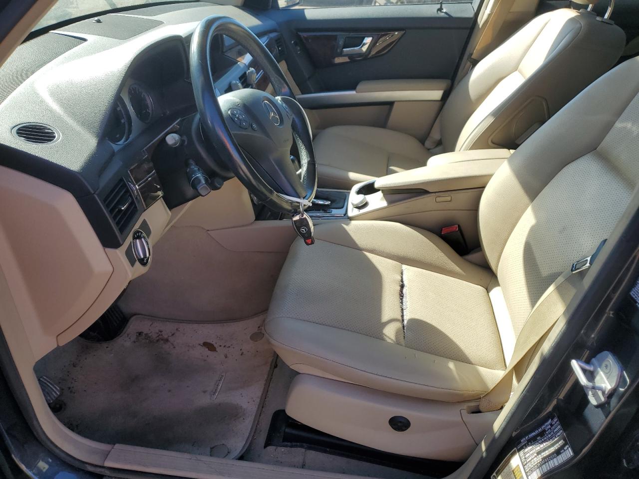 2010 Mercedes-Benz GLK-klasse VIN WDCGG5GB3AF452595 Copart auction photo, front end damage thumbnail 7