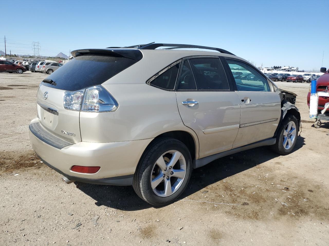 2008 Lexus RX VIN 2T2HK31U78C078014 Copart auction photo, front end damage thumbnail 3