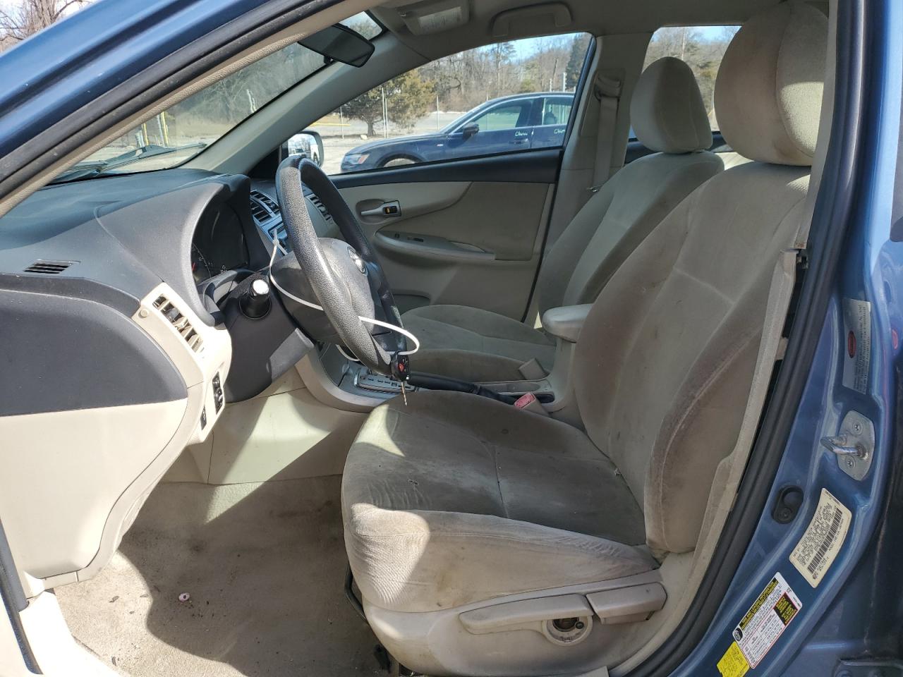 2012 Toyota Corolla VIN 5YFBU4EE9CP069255 Copart auction photo, front end / side damage thumbnail 7