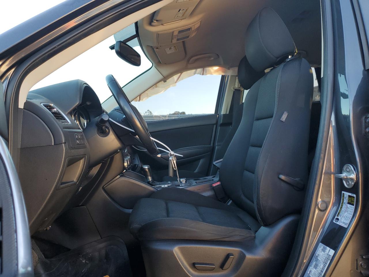 2016 Mazda CX-5 VIN JM3KE2CY8G0756538 Copart auction photo, side / front end damage thumbnail 7