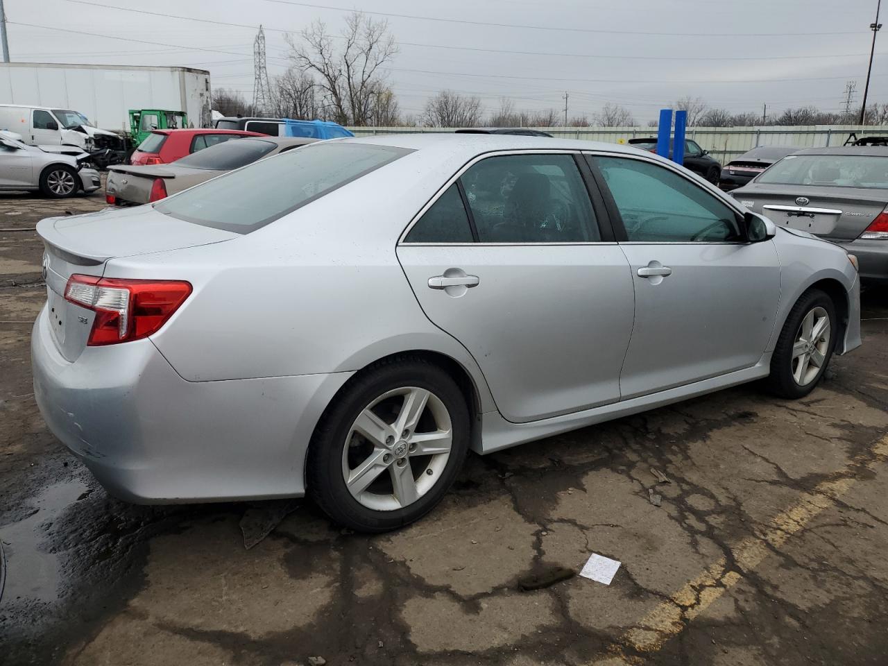 2014 Toyota Camry VIN 4T1BF1FK5EU449742 Copart auction photo, front end damage thumbnail 3