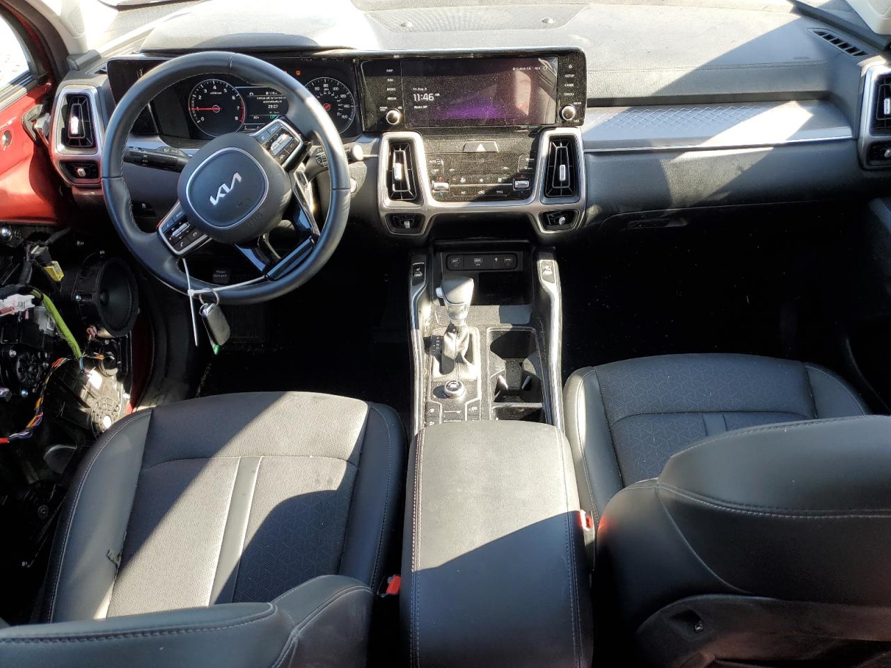 2023 KIA Sorento VIN 5XYRL4LC6PG239875 Copart auction photo, all over damage thumbnail 8