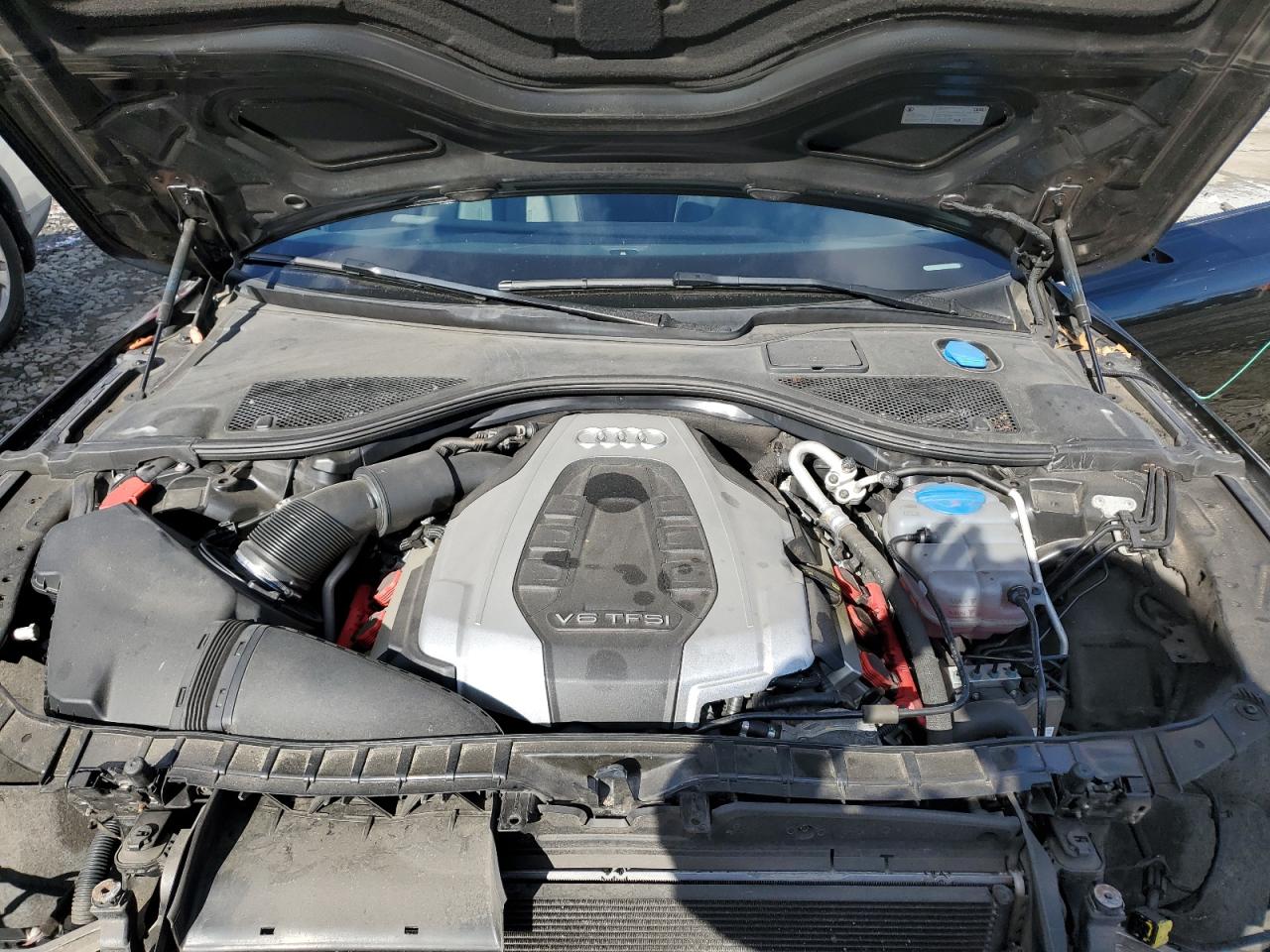 2016 Audi A7 VIN WAUWGAFCXGN055496 Copart auction photo, rear end damage thumbnail 11
