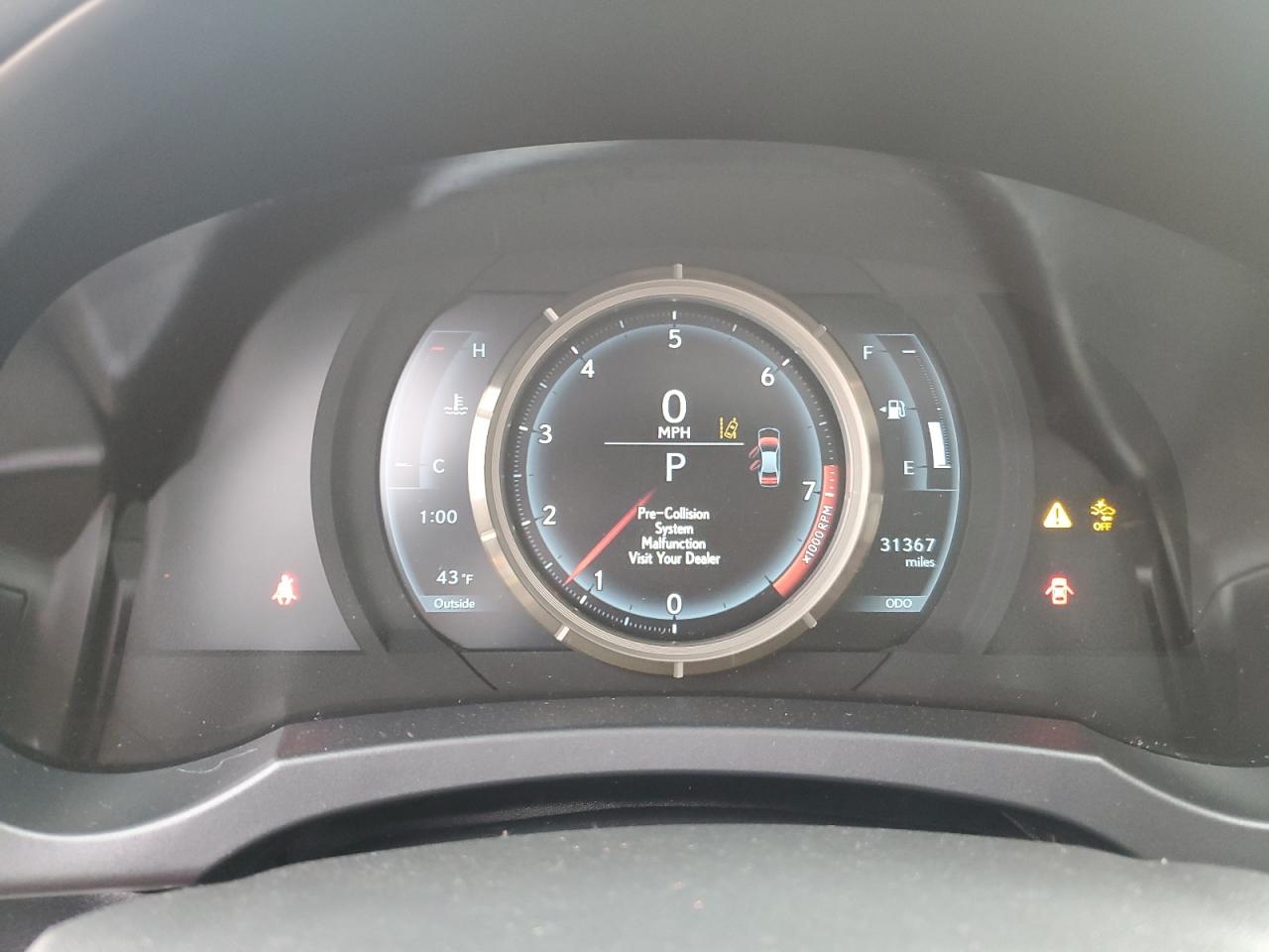 2018 Lexus IS VIN JTHC81D27J5031370 Copart auction photo, frame damage / all over damage thumbnail 9