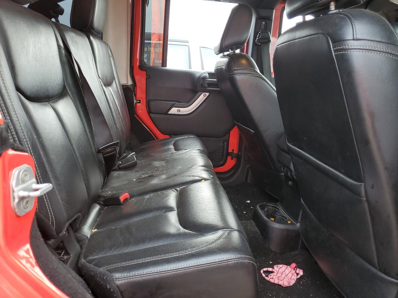 2013 Jeep Wrangler VIN 1C4BJWFG8DL647070 Copart auction photo, rear end damage thumbnail 10