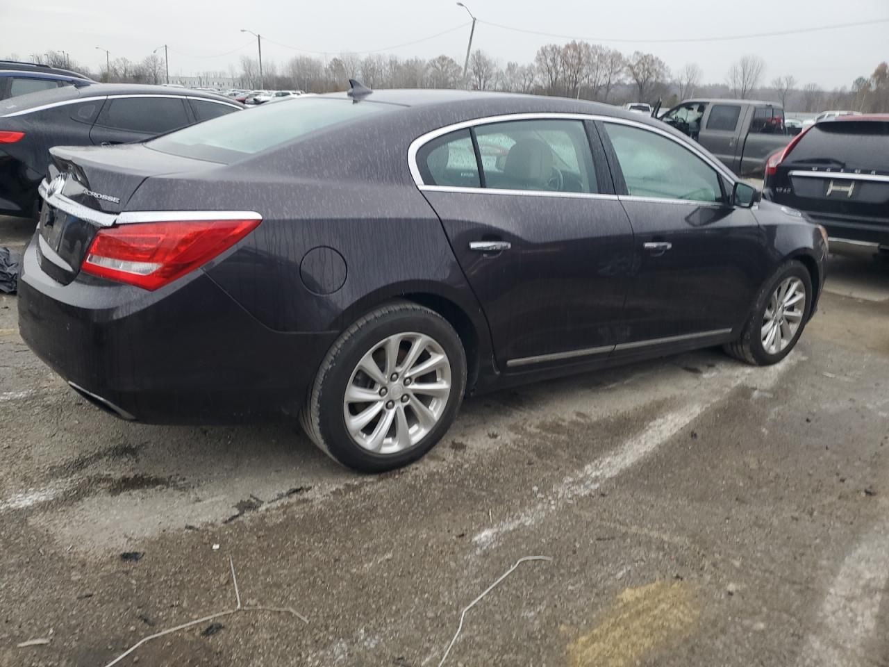 2014 Buick LaCrosse VIN 1G4GB5G3XEF104923 Copart auction photo, rear end / front end damage thumbnail 3