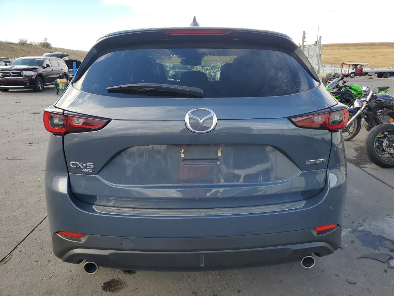 2023 Mazda CX-5 VIN JM3KFBCM3P0266552 Copart auction photo, front end damage thumbnail 6