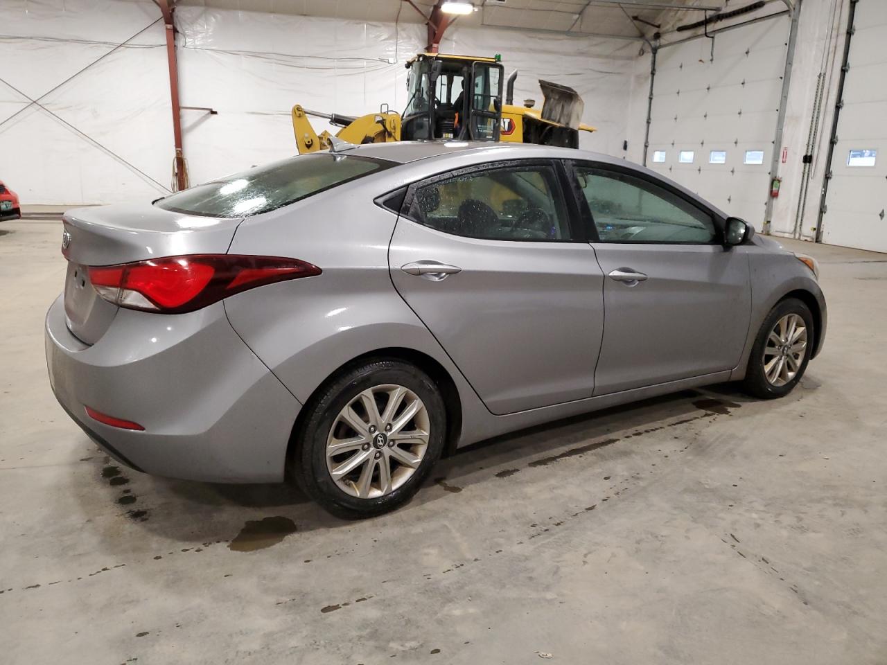 2014 Hyundai Elantra VIN KMHDH4AE6EU037027 Copart auction photo, front end / all over damage thumbnail 3