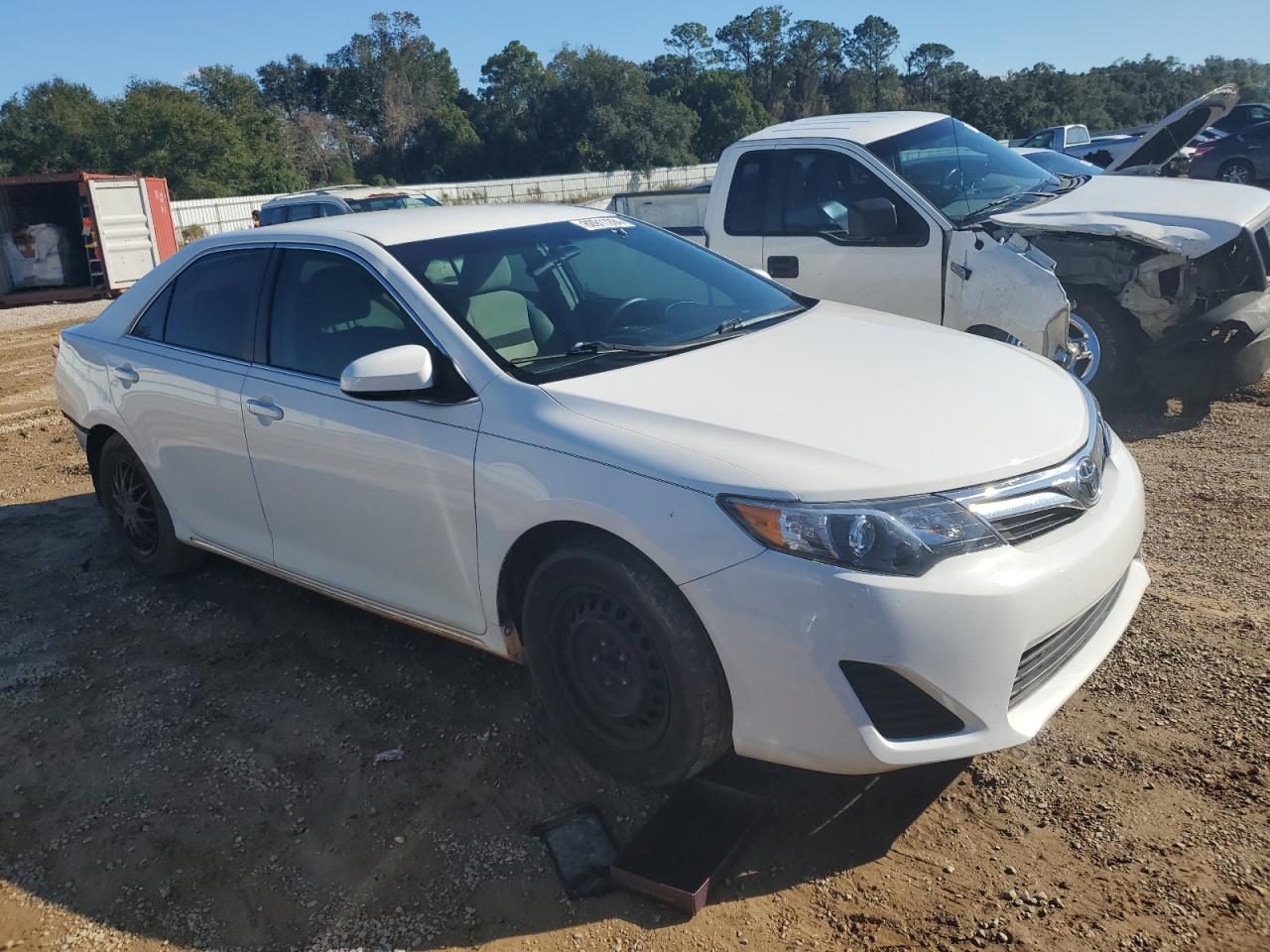 2012 Toyota Camry VIN 4T1BF1FK5CU611950 Copart auction photo, rear end / side damage thumbnail 4
