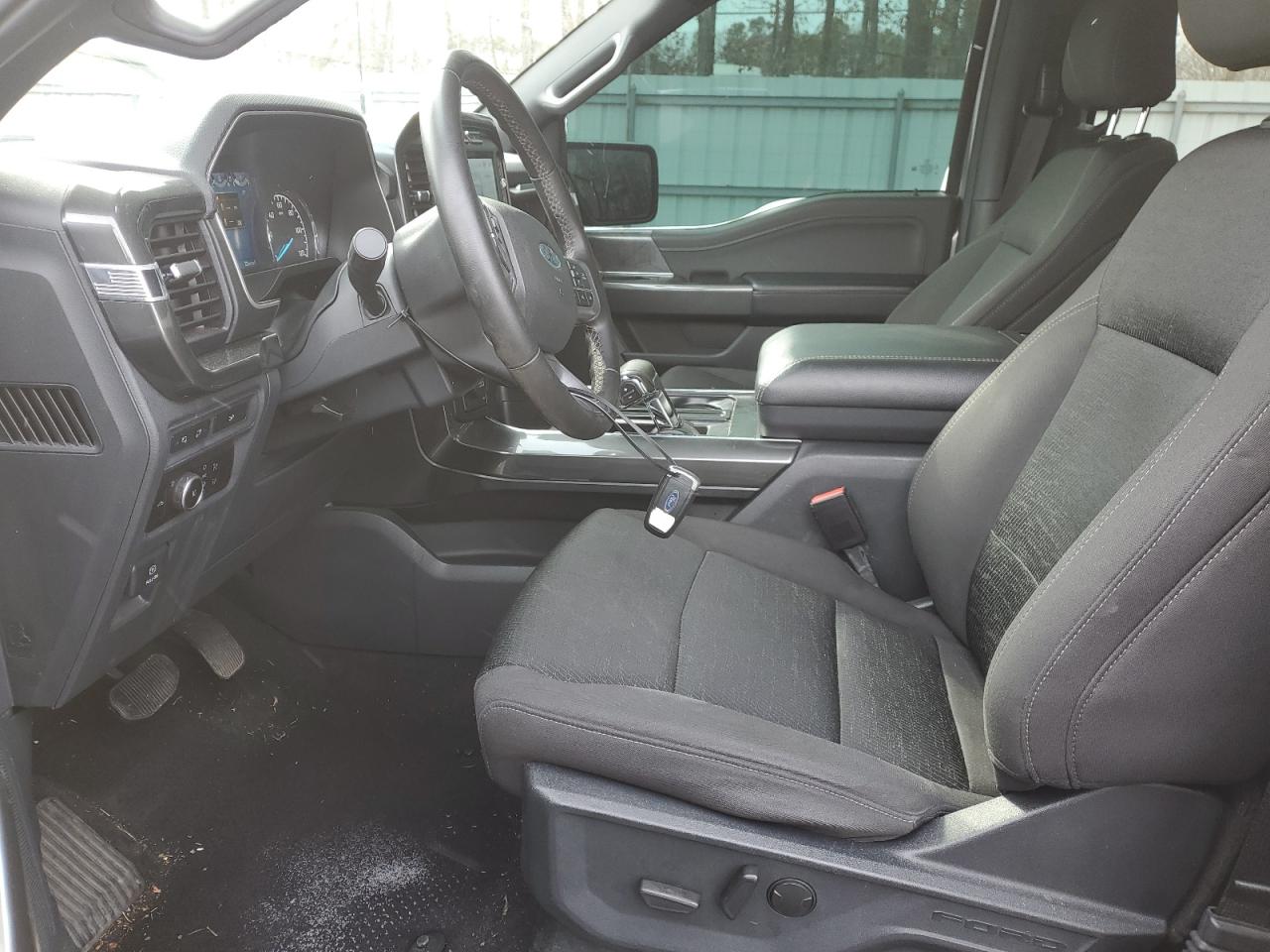2023 Ford F-150 VIN 1FTFW1E59PFB57245 Copart auction photo, side / front end damage thumbnail 7