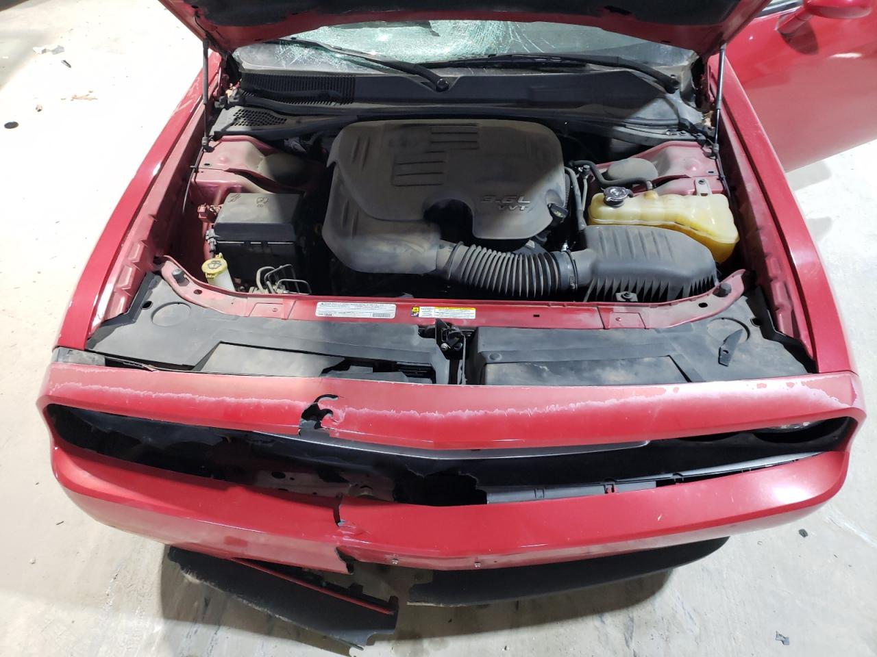 2011 Dodge Challenger VIN 2B3CJ4DG2BH542144 Copart auction photo, front end / rear end damage thumbnail 11