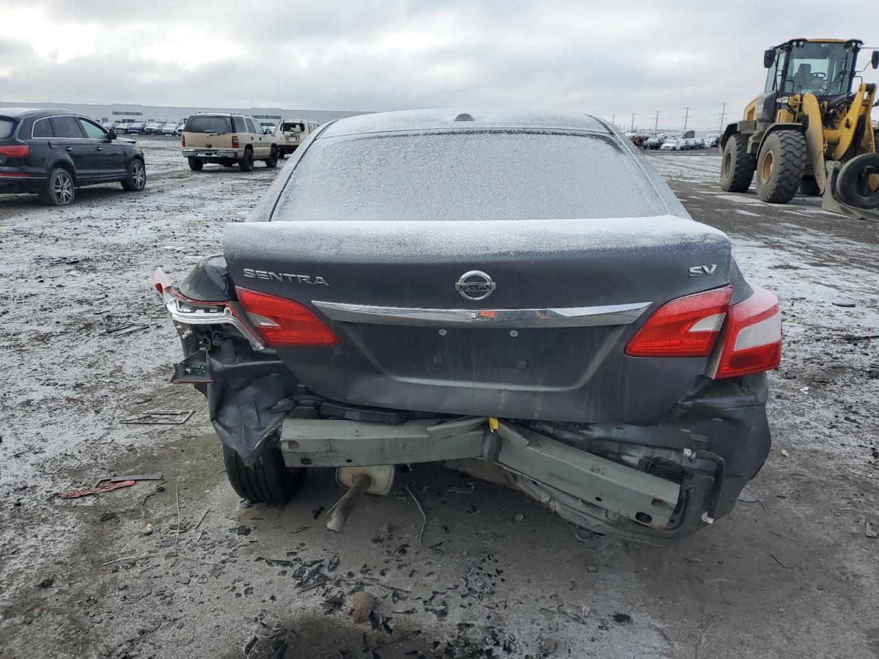 2018 Nissan Sentra VIN 3N1AB7AP0JY308122 Copart auction photo, rear end / side damage thumbnail 6