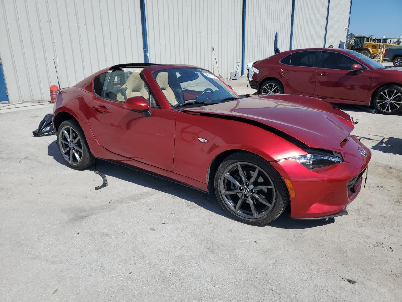 2020 Mazda MX-5 VIN JM1NDAM73L0412151 Copart auction photo, all over damage thumbnail 4