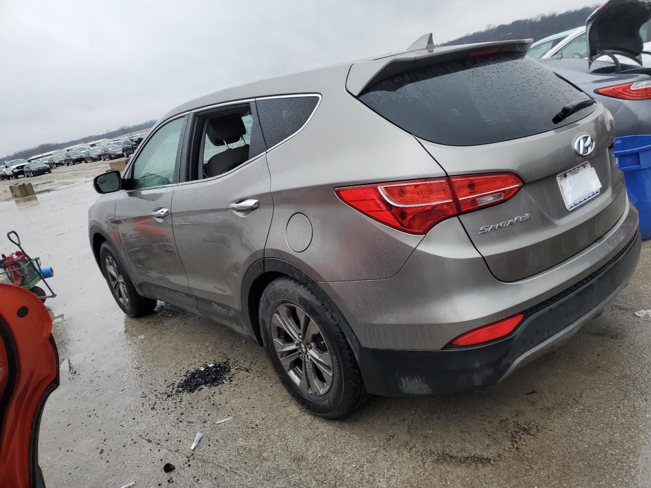 2015 Hyundai Santa Fe VIN 5XYZT3LB3FG254155 Copart auction photo, vandalism damage thumbnail 2