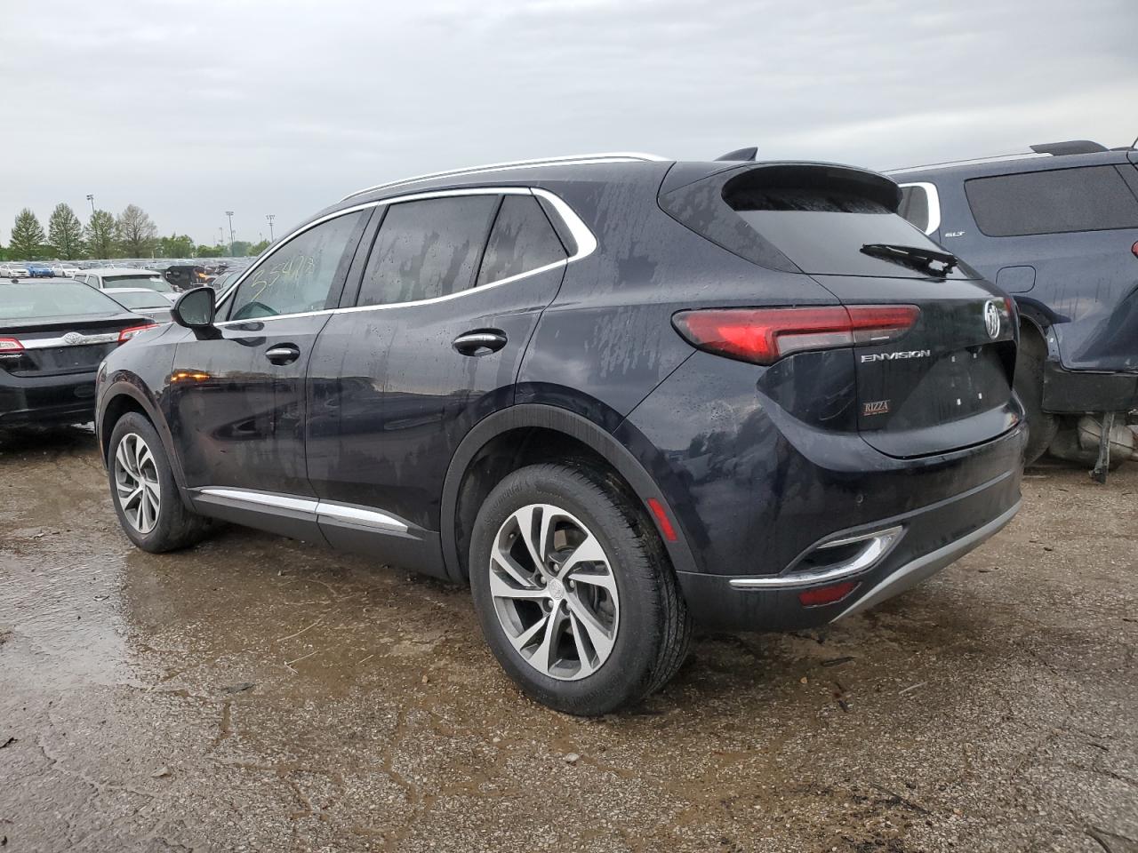 2021 Buick Envision VIN LRBFZNR41MD088556 Copart auction photo, front end damage thumbnail 2