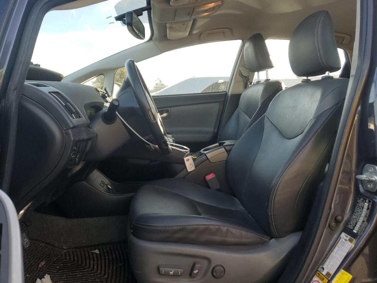 2012 Toyota Prius VIN JTDKN3DU7C1509767 Copart auction photo, front end damage thumbnail 7