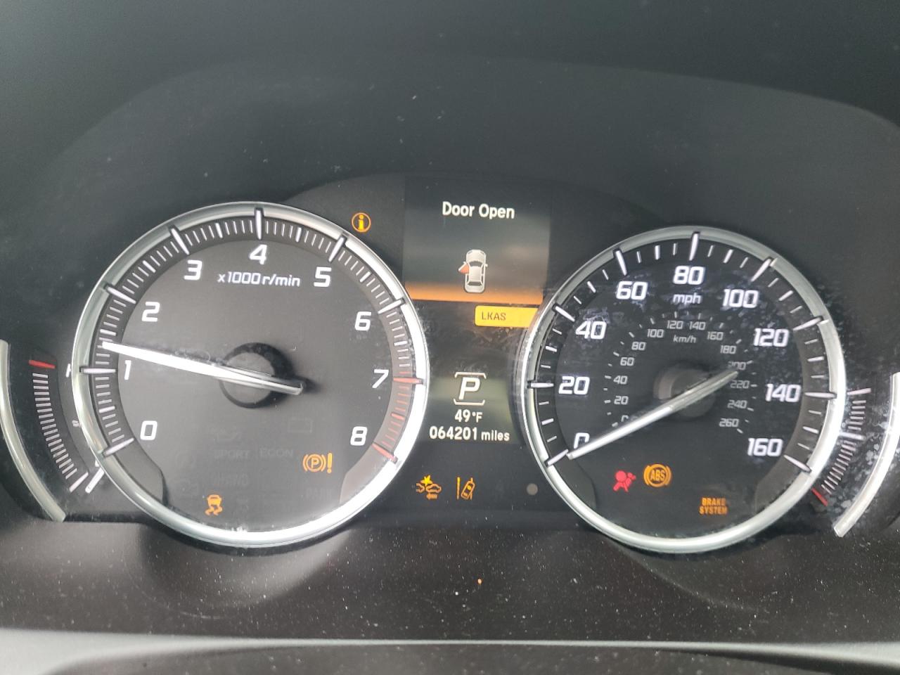 2017 Acura TLX VIN 19UUB1F50HA000933 Copart auction photo, front end / side damage thumbnail 9