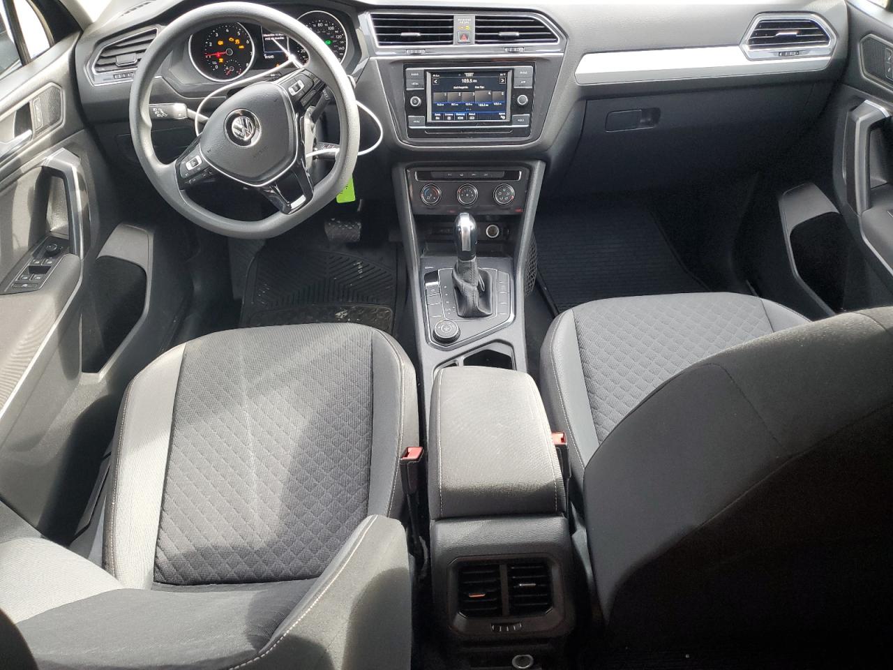 2021 Volkswagen Tiguan VIN 3VV0B7AX2MM117372 Copart auction photo, front end / side damage thumbnail 8