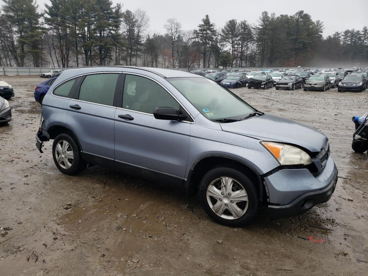 2007 Honda CR-V VIN JHLRE48377C024144 Copart auction photo, rear end / front end damage thumbnail 4