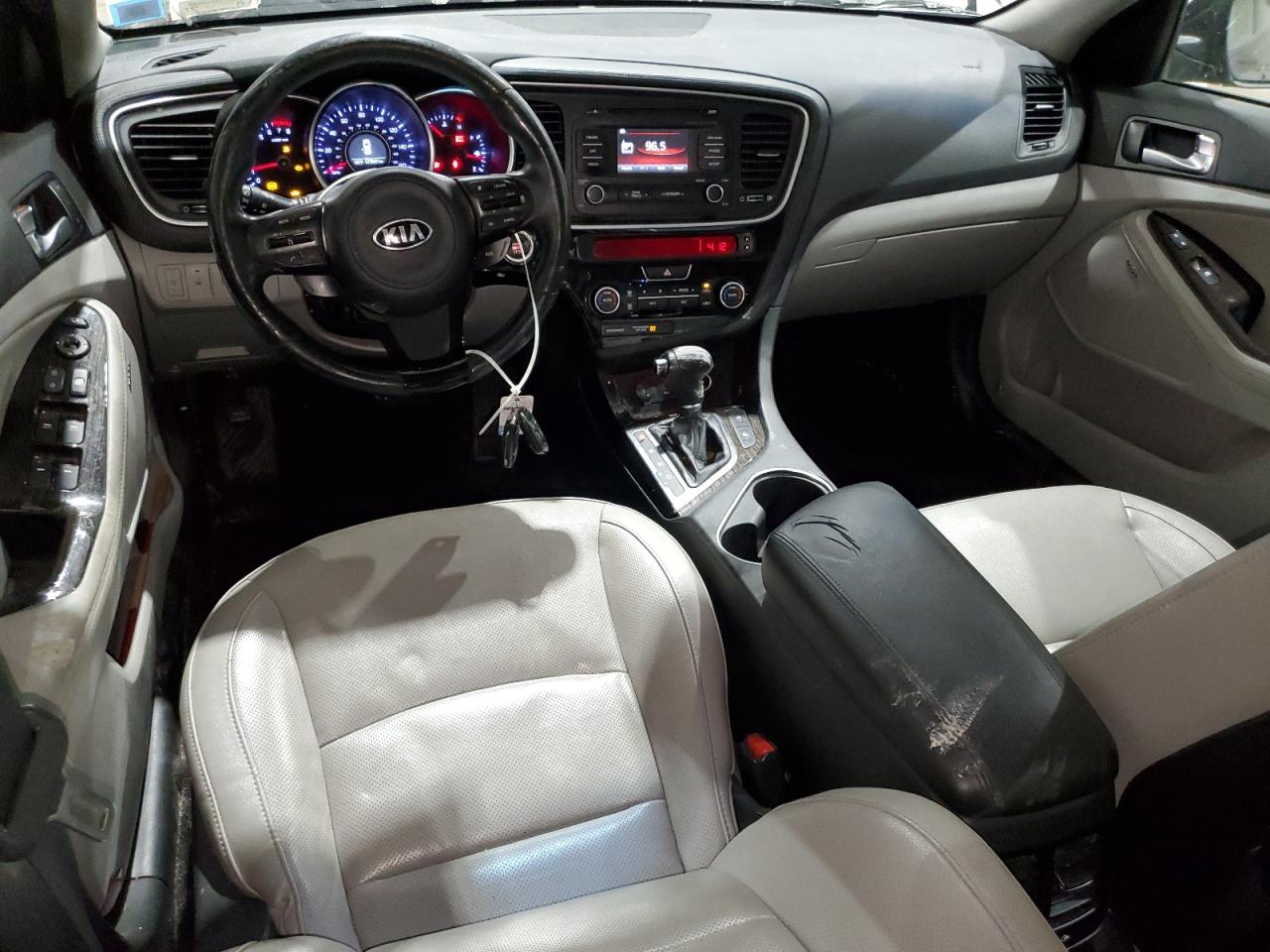 2015 KIA Optima VIN 5XXGN4A73FG444970 Copart auction photo, front end damage thumbnail 8