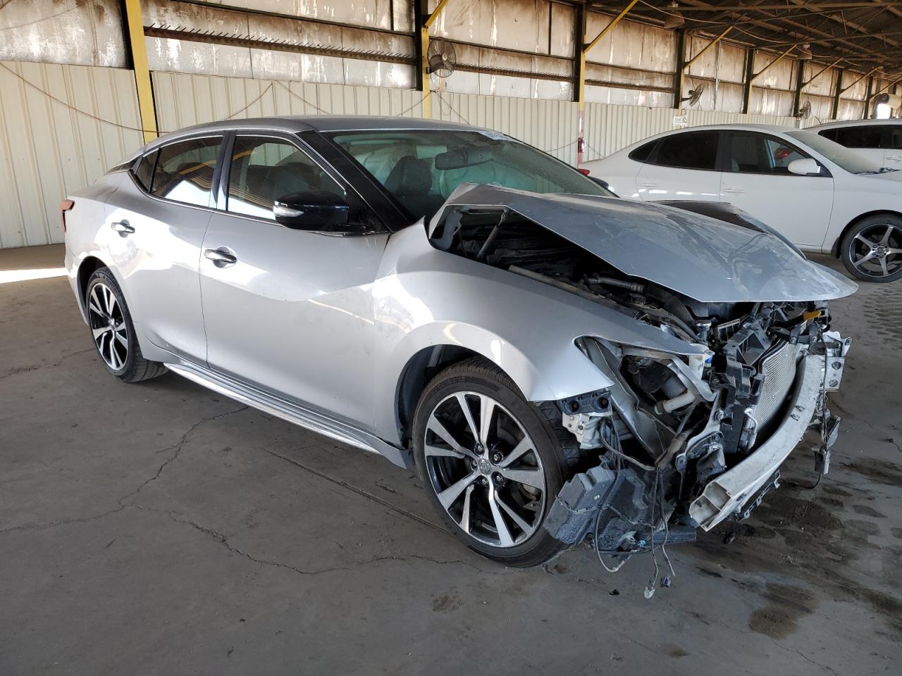 2016 Nissan Maxima VIN 1N4AA6AP1GC420493 Copart auction photo, all over damage thumbnail 4