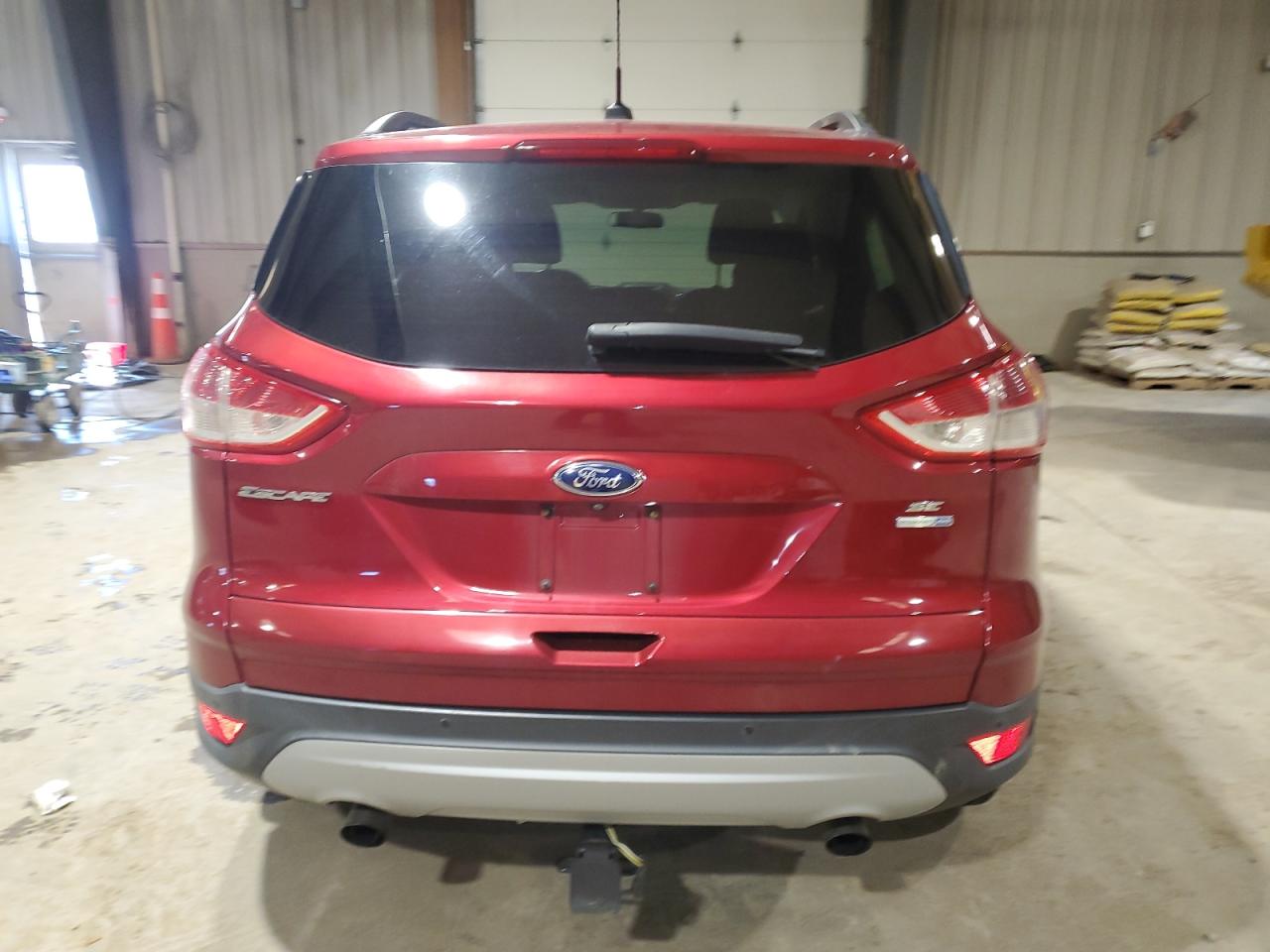 2014 Ford Escape VIN 1FMCU9GX9EUA51128 Copart auction photo, burn - engine damage thumbnail 6