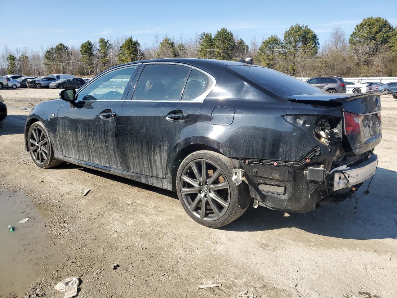 2015 Lexus GS VIN JTHBE1BL7FA004748 Copart auction photo, rear end / minor dent/scratches damage thumbnail 2