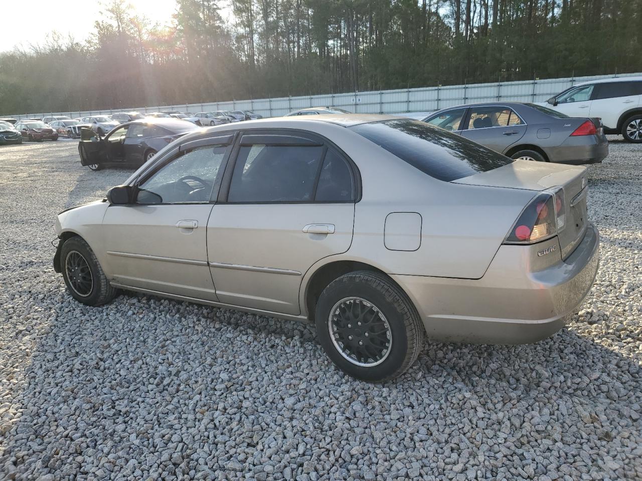 2002 Honda Civic VIN 2HGES16502H605130 Copart auction photo, front end damage thumbnail 2