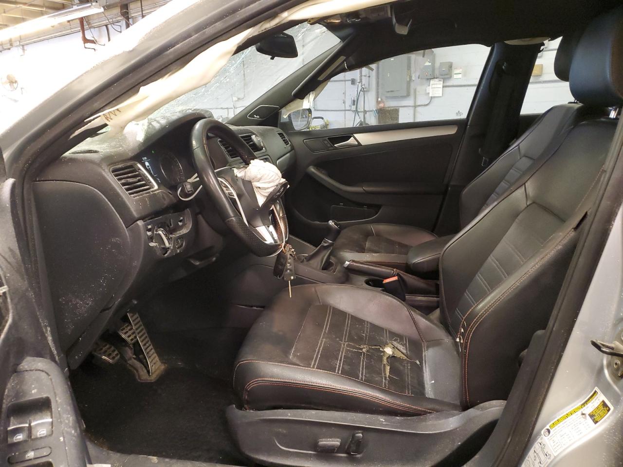 2014 Volkswagen Jetta VIN 3VW5T7AJ2EM353905 Copart auction photo, front end / side damage thumbnail 7