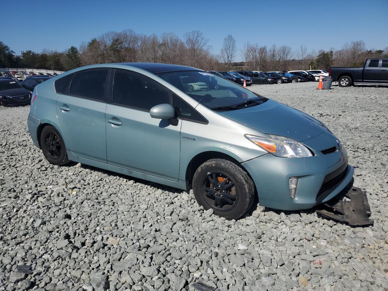 2015 Toyota Prius VIN JTDKN3DU5F1973368 Copart auction photo, rear end / front end damage thumbnail 4