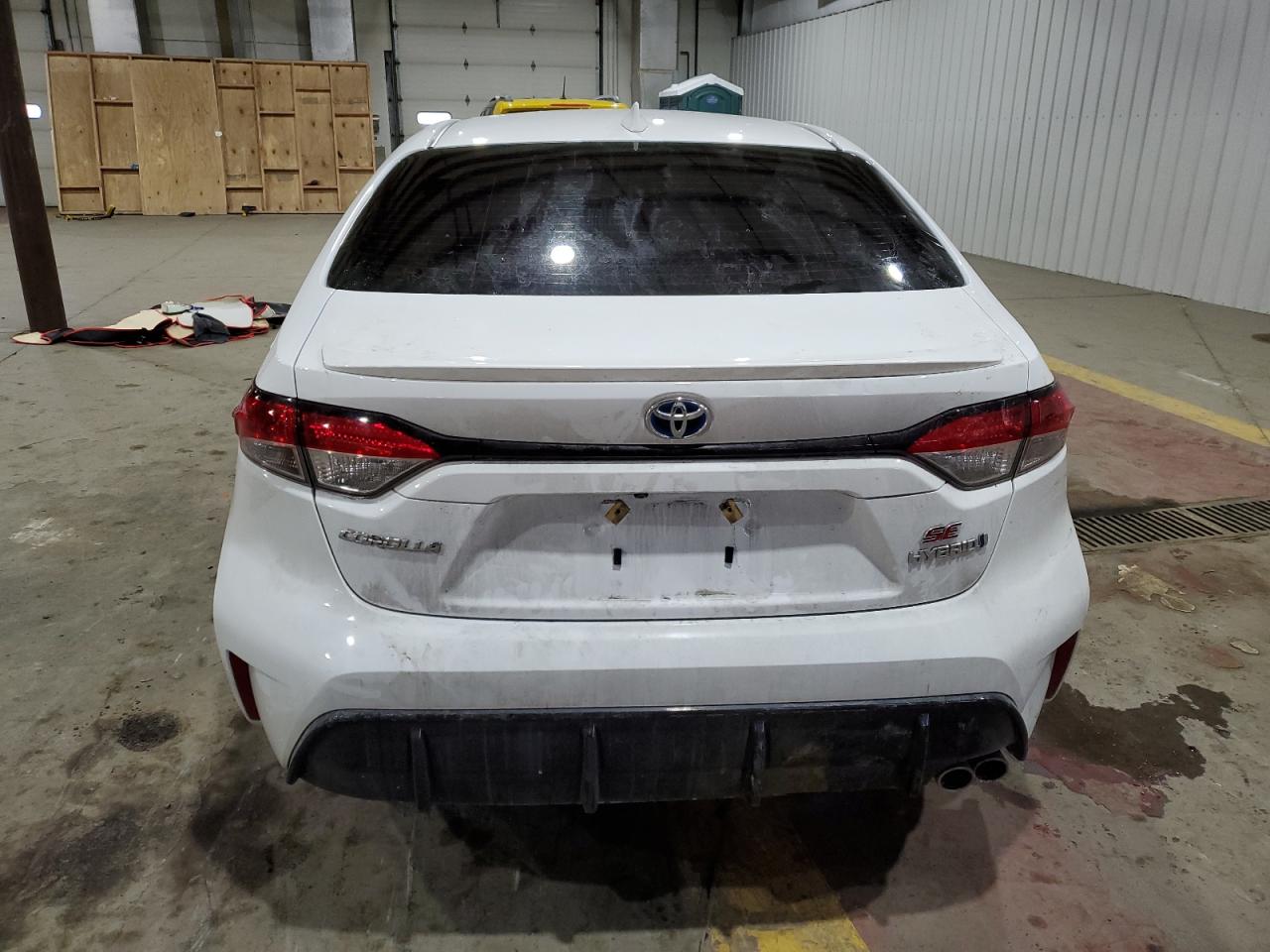 2024 Toyota Corolla VIN JTDBDMHE2RJ004370 Copart auction photo, front end / rear end damage thumbnail 6