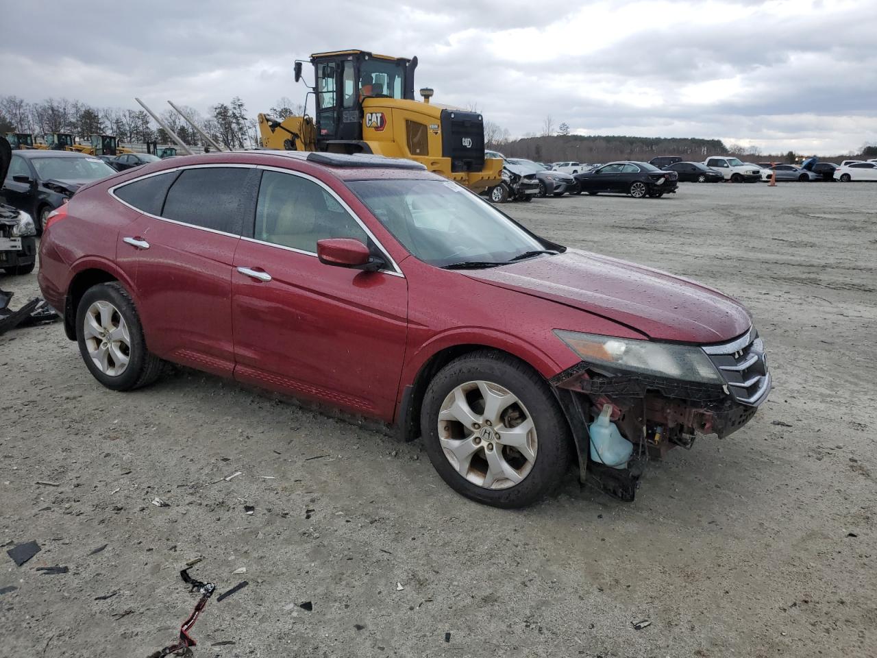 2010 Honda Accord VIN 5J6TF1H57AL014909 Copart auction photo, front end damage thumbnail 4
