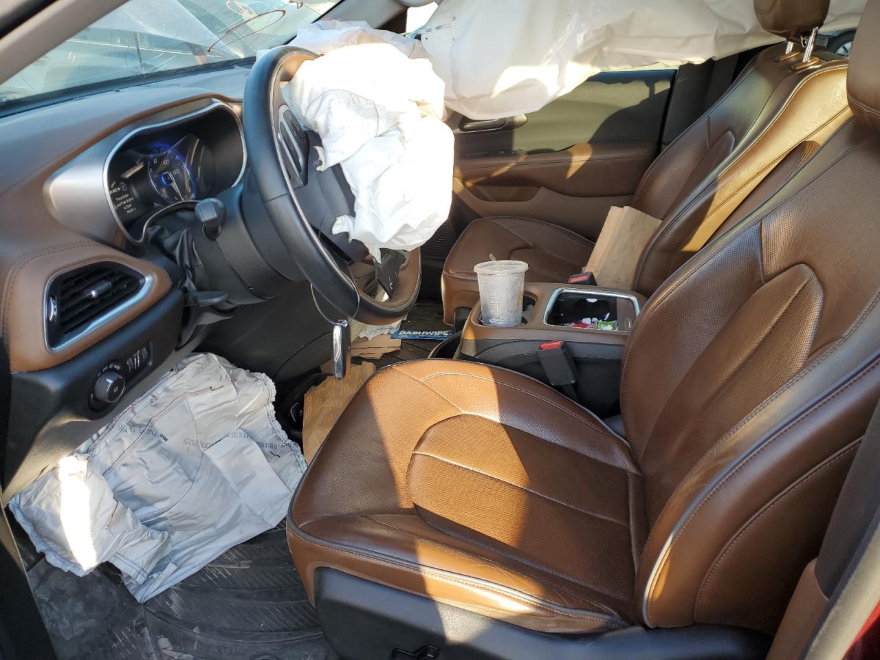 2017 Chrysler Pacifica VIN 2C4RC1GG2HR512948 Copart auction photo, front end / frame damage damage thumbnail 7
