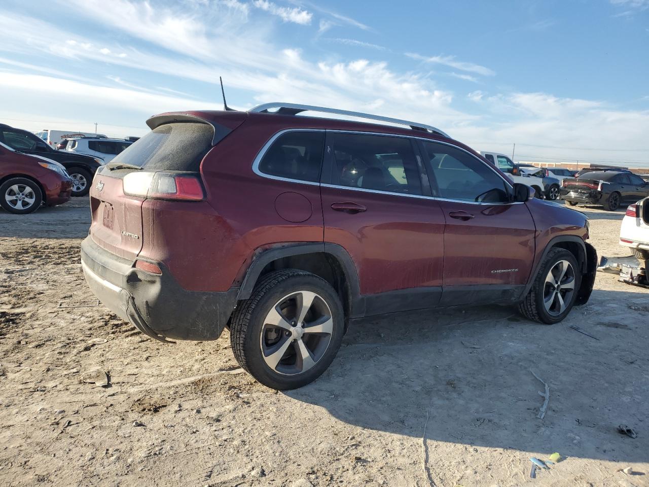 2020 Jeep Grand Cherokee VIN 1C4PJLDB3LD503141 Copart auction photo, front end / rear end damage thumbnail 3