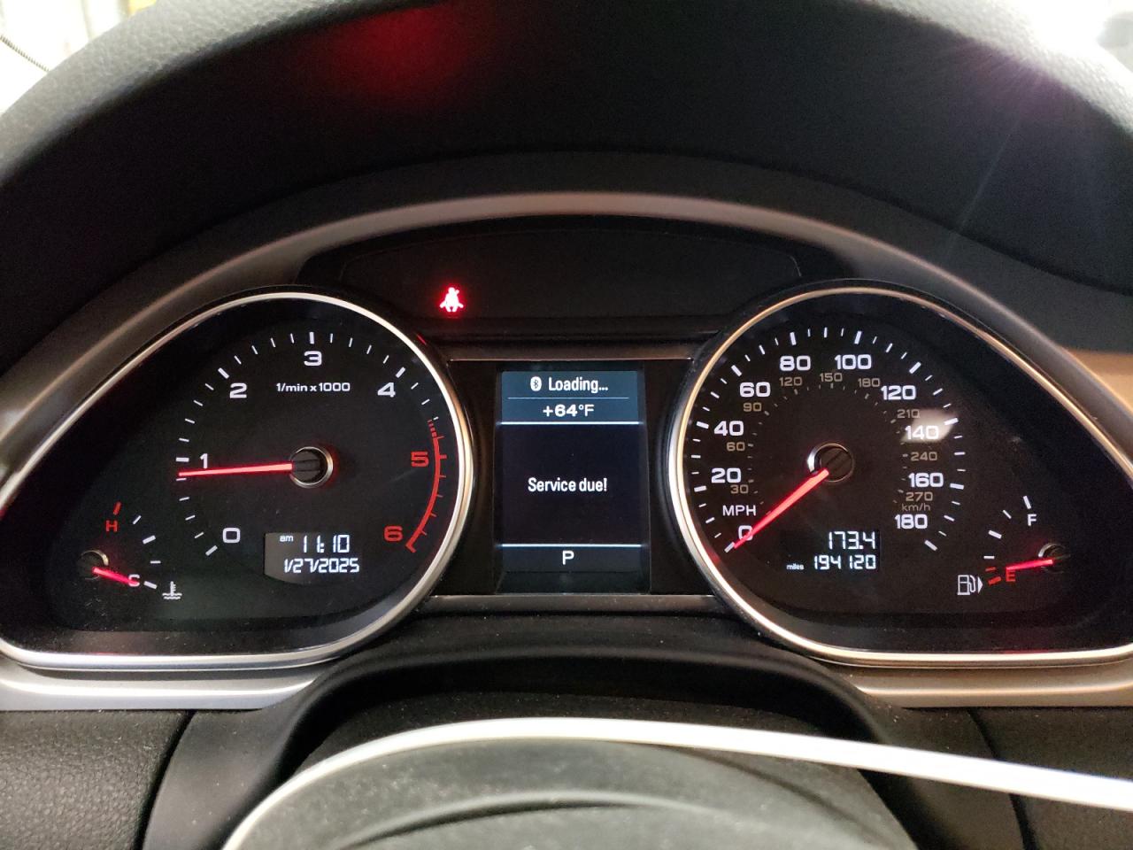 2014 Audi Q7 VIN WA1VMAFE7ED014569 Copart auction photo, mechanical / minor dent/scratches damage thumbnail 9