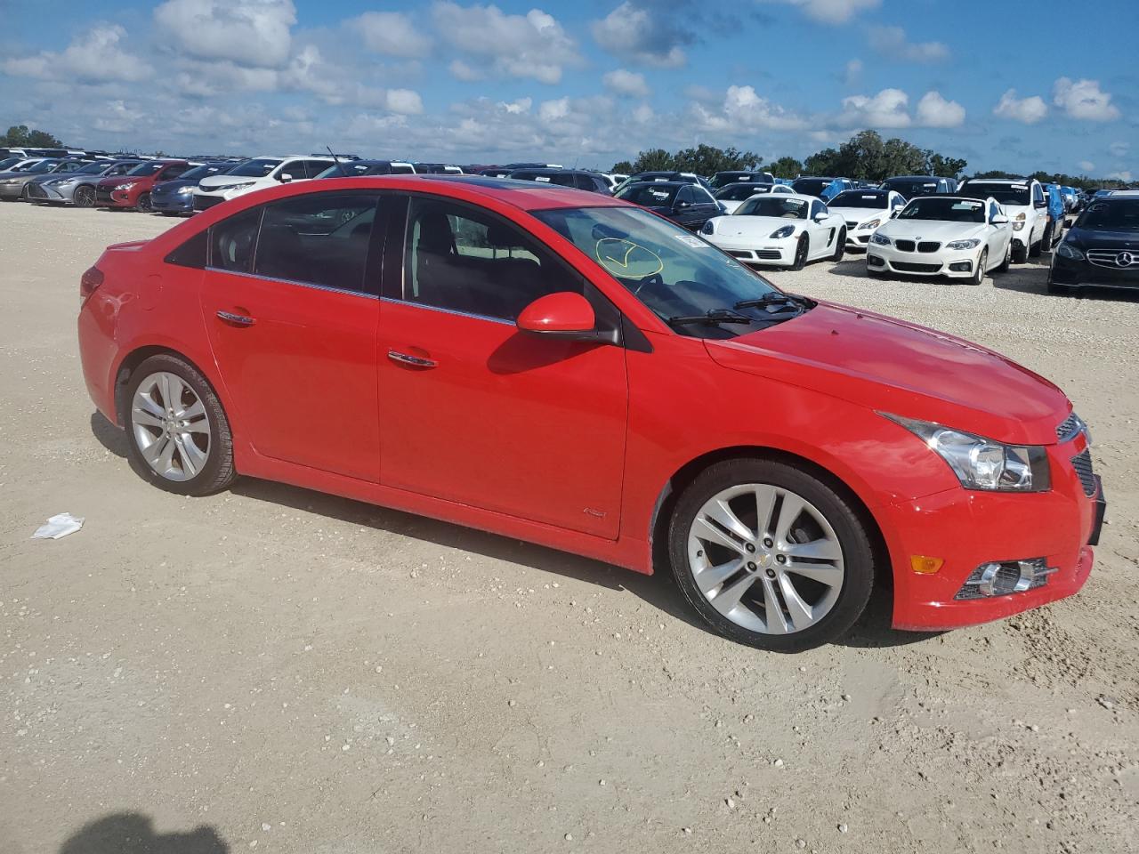 2014 Chevrolet Cruze VIN 1G1PG5SB7E7164195 Copart auction photo, water/flood damage thumbnail 4