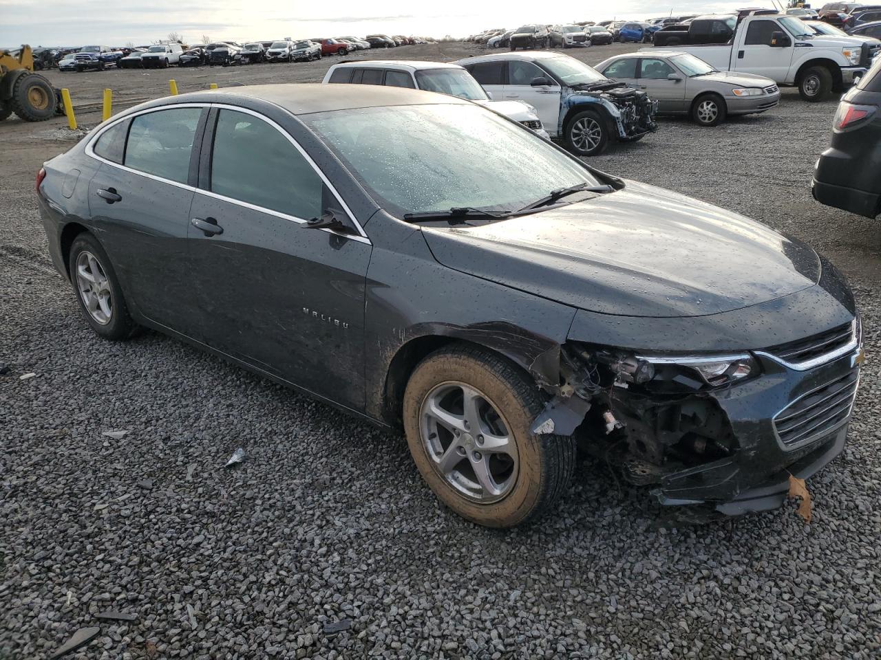 2017 Chevrolet Malibu VIN 1G1ZB5ST1HF234705 Copart auction photo, all over damage thumbnail 4