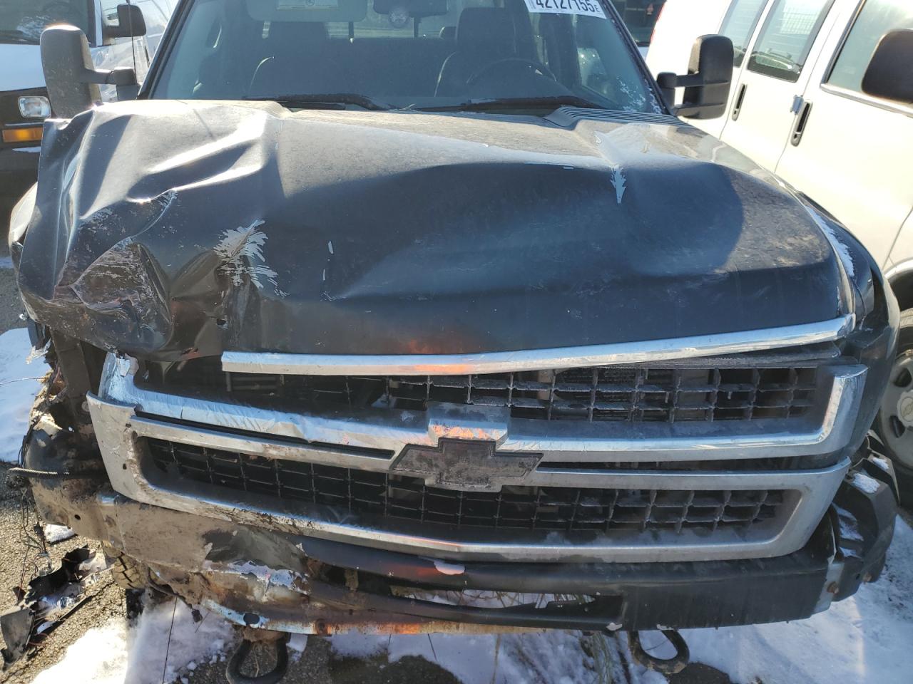2009 Chevrolet Silverado VIN 1GCJK93649F174750 Copart auction photo, front end damage thumbnail 12
